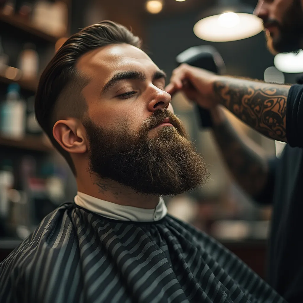 Primer local de la barbería