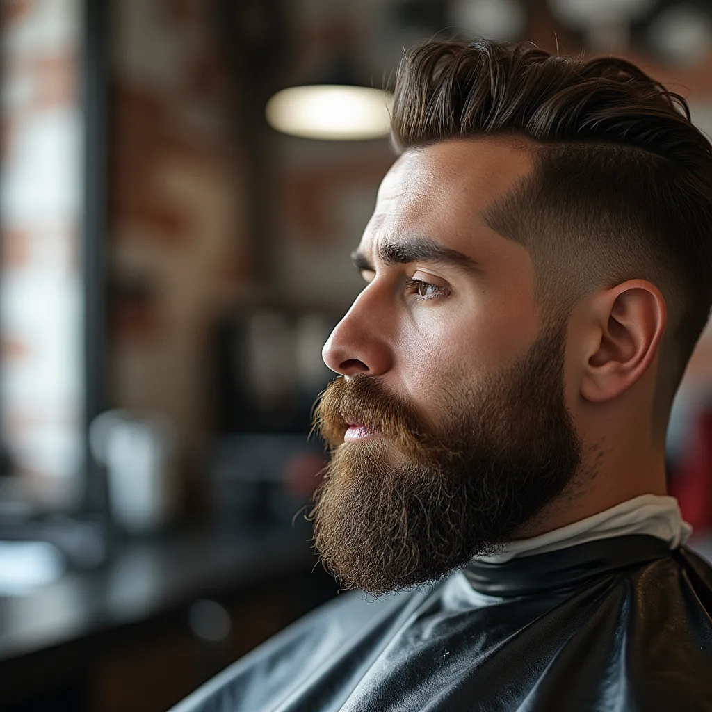 Corte clásico para caballero